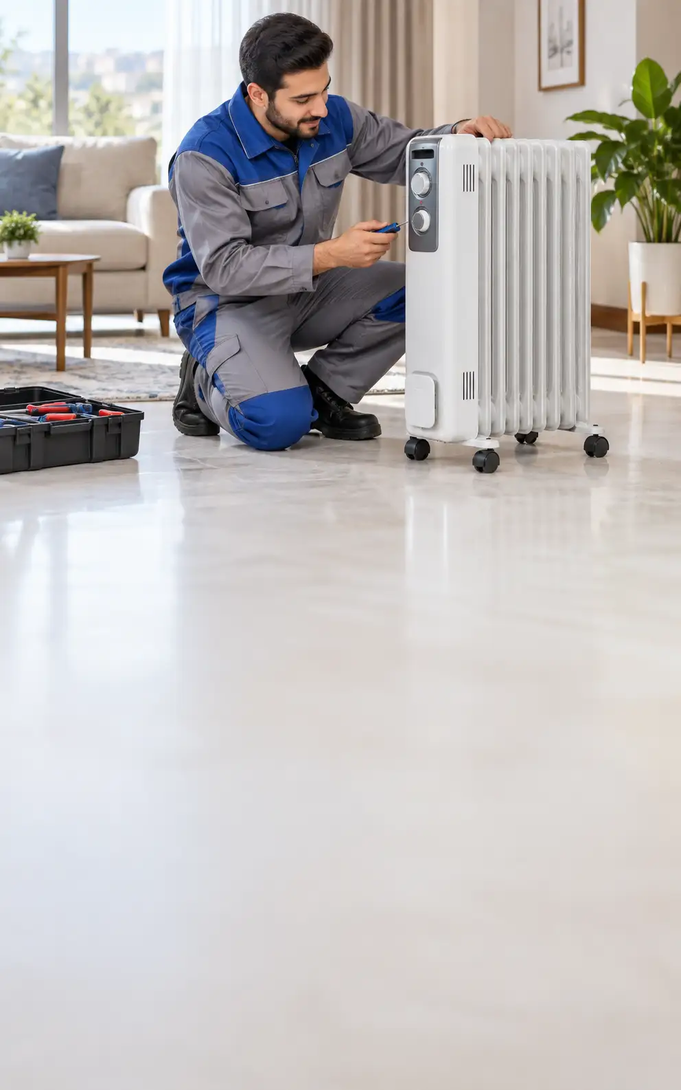 تعمیر شوفاژ برقی مگامکس